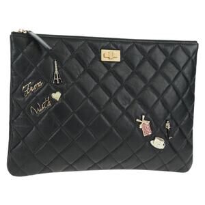 Chanel 2.55 Matelasse Clutch Bag